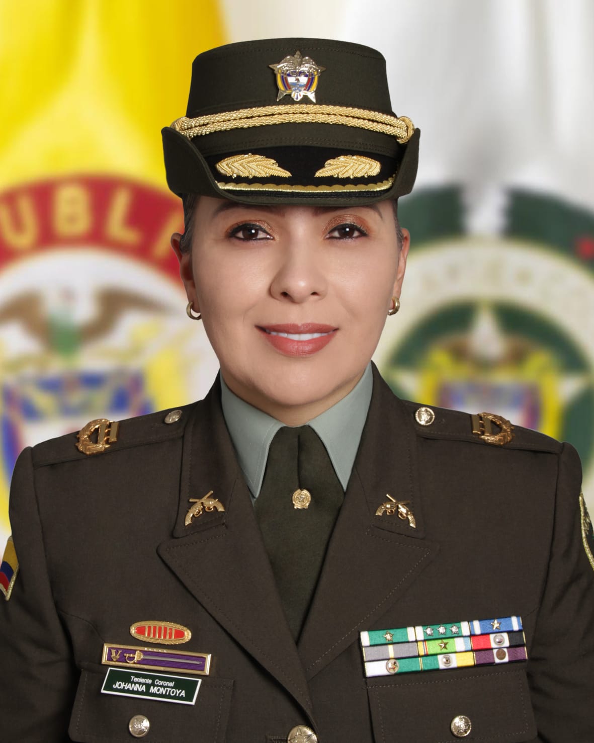 Teniente Coronel Johanna Andrea Montoya Cifuentes 