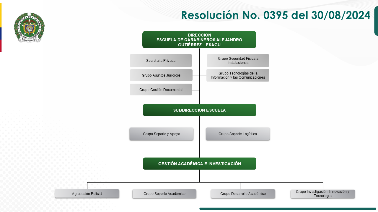 Estructura Org&aacute;nica - ESAGU