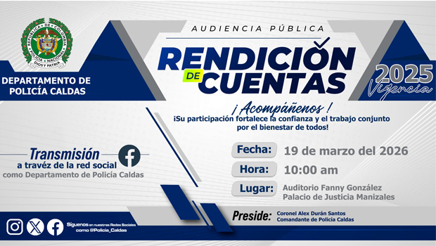 Audiencia p&uacute;blica rendici&oacute;n de cuentas vigencia 2025
