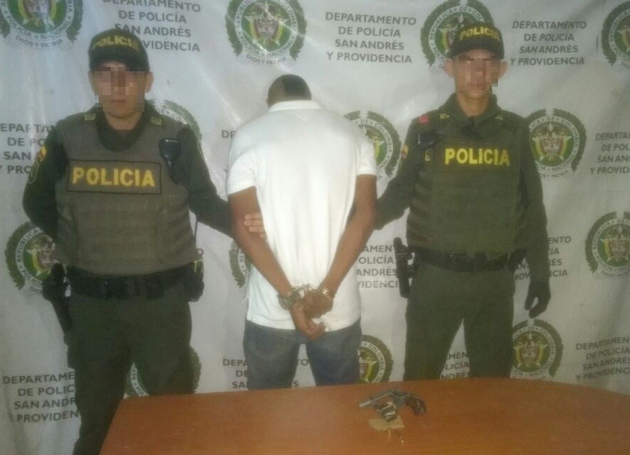 Capturado por fabricación, tráfico y porte de armas de fuego o municiones en el barrio “las gaviotas”