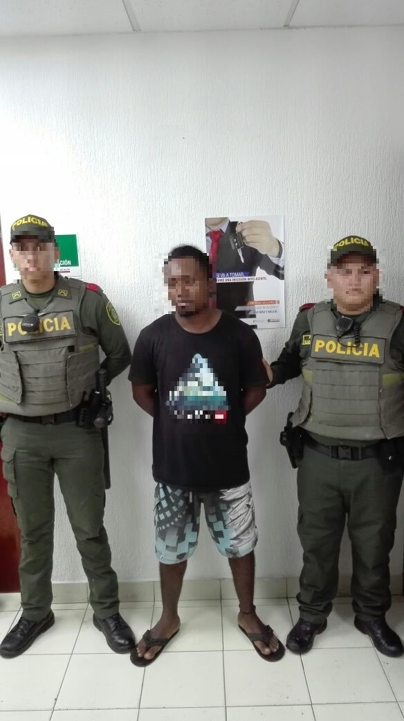 Ciudadano capturado en flagrancia con 19 dosis de base de coca