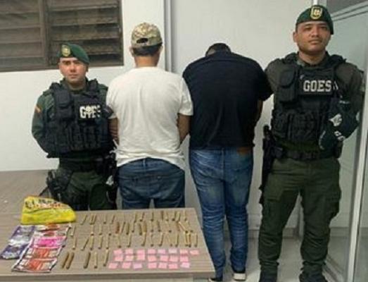 Capturados dos hombres por tráfico, fabricación o porte de estupefacientes