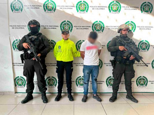 Capturado alias el 'Veneco', peligroso delincuente, vinculado a múltiples atracos en Bucaramanga