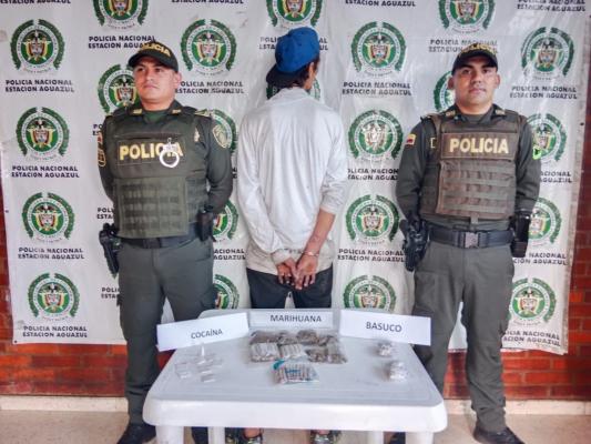 Capturado por tráfico, fabricación o porte de estupefacientes