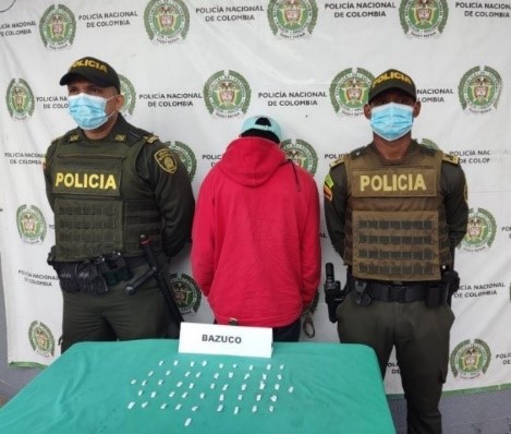 Capturado por porte de estupefacientes