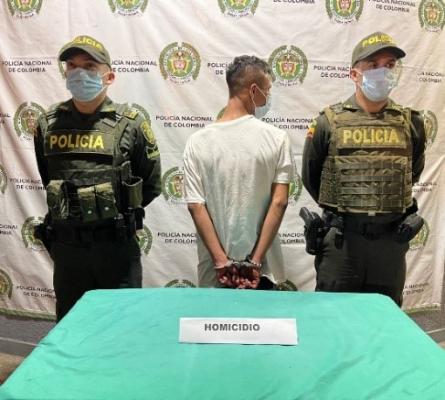 Capturado por el delito de homicidio 