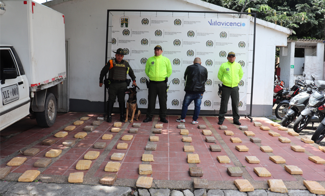 Marihuana incautada por la policía