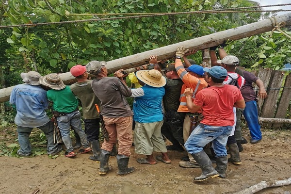 La actividad de participación cívica fue un ejemplo de unión comunitaria.