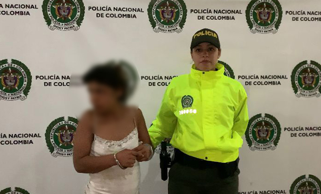 Mujer capturada por homicidio 