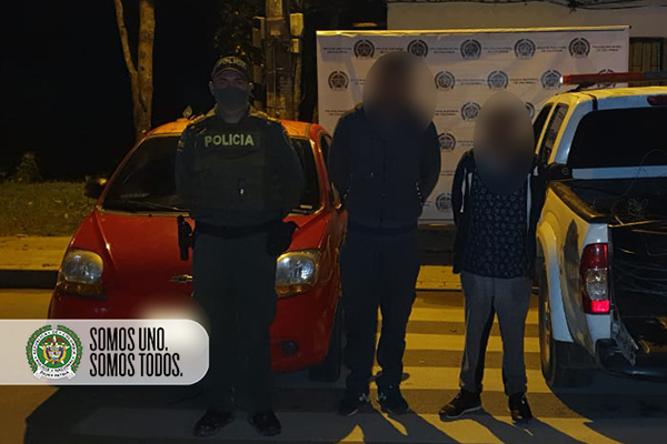 Capturadas 2 personas cuando hurtaban cable telefónico en Santa Elena 