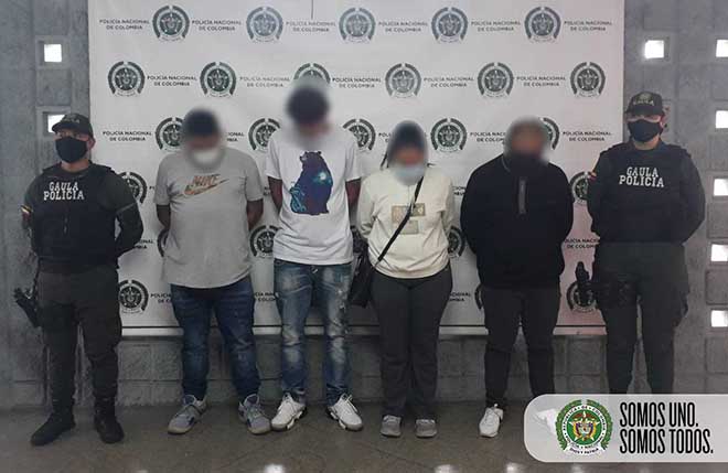 Capturados dos coordinadores y dos integrantes del grupo delincuencial ‘niquía’ 