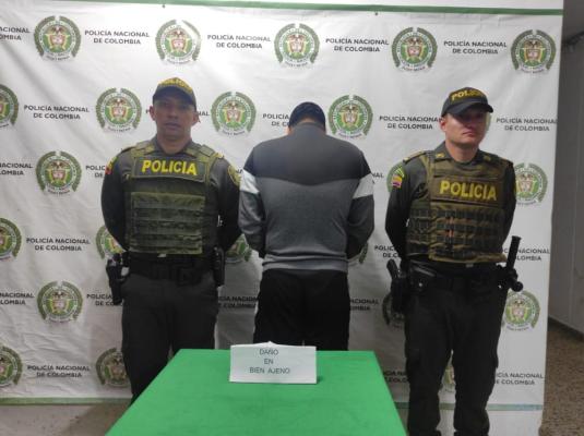 Adolescente aprehendido por por el delito de bien ajeno en Montenegro