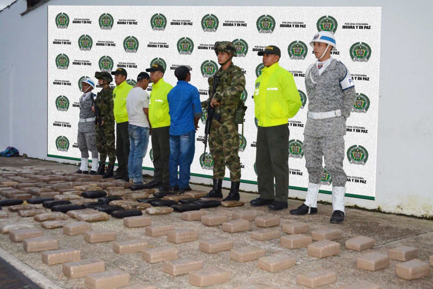 Dos hombres oriundos de la región capturados en operativo.
