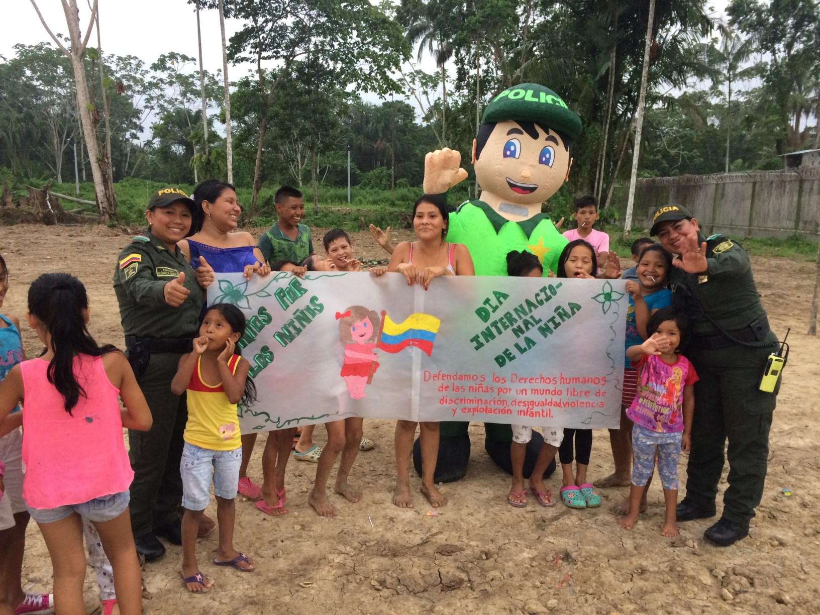 Celebramos día internacional de la niña en el Amazonas