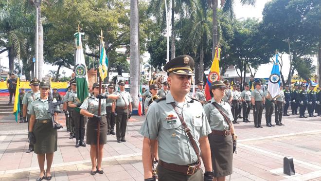 Celebramos juntos un mismo país, una misma bandera, una gran Institución