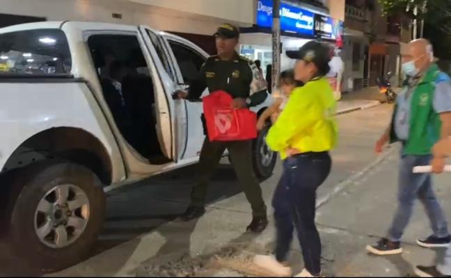 El Gaula y personal de Infancia y Adolescencia logran rescatar el infante de 9 meses de edad el cual había sido Secuestrado