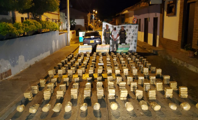 613 kilogramos de estupefacientes incautados 