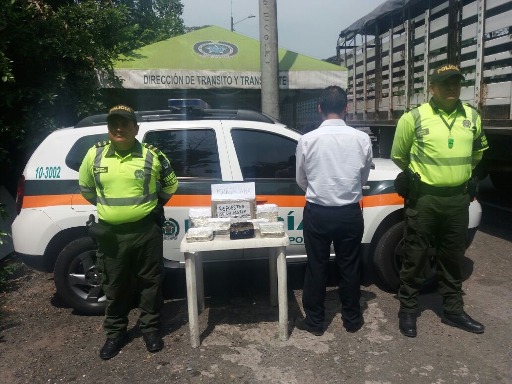 También se halló material de guerra para un avalúo total de 30 millones de pesos.