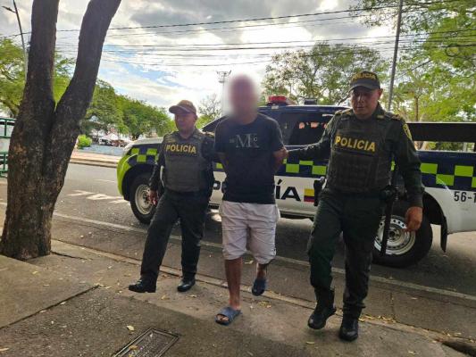 La Policía Nacional capturó a un hombre por el delito de acto sexual violento