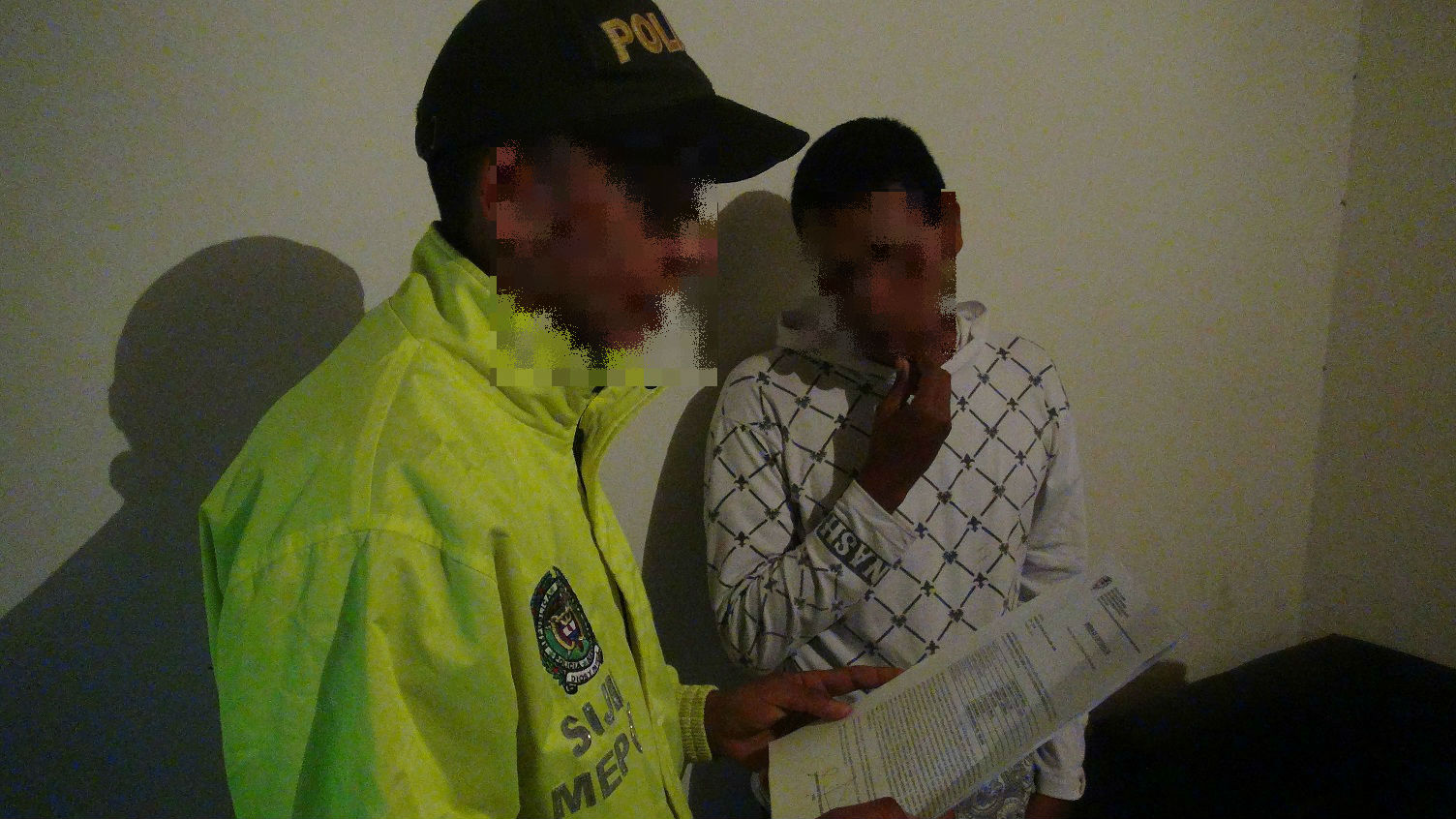 Sobre este hombre de ocupación vendedor ambulante, recaía una orden judicial por el delito de acceso carnal violento. 