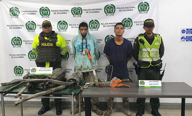 10 capturados por extorsión y hurto calificado y agravado en Itagüí