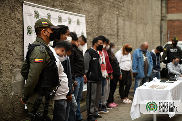 Capturados 27 integrantes  de los grupos delincuenciales ‘betania’ y ‘juaquinillos’ por extorsión y otros delitos