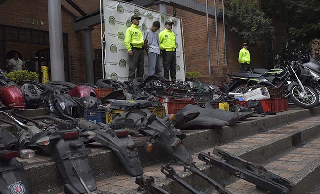 Capturado por hurto y comercialización de autopartes