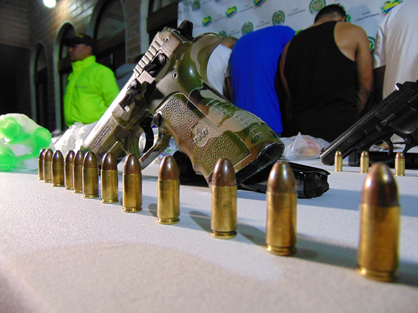 Capturados 12 presuntos integrantes de la banda “antioquia”