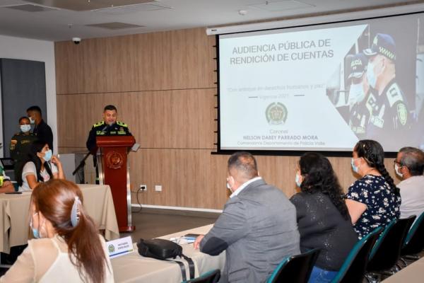 fotografía rendición de Cuentas vigencia 2021