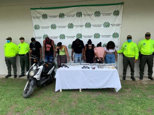 Seis capturas por orden judicial, una en flagrancia y seis imputaciones son el resultado de este operativo