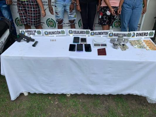 Seis capturas por orden judicial, una en flagrancia y seis imputaciones son el resultado de este operativo