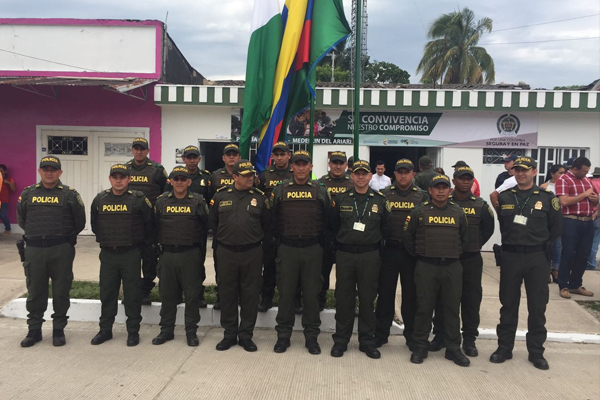 Director de la Policía Nacional inaugura nueva subestación