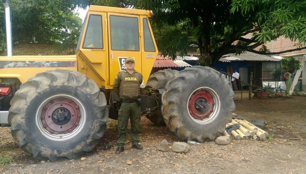 La mercancía incautada supera los 700 millones de pesos.