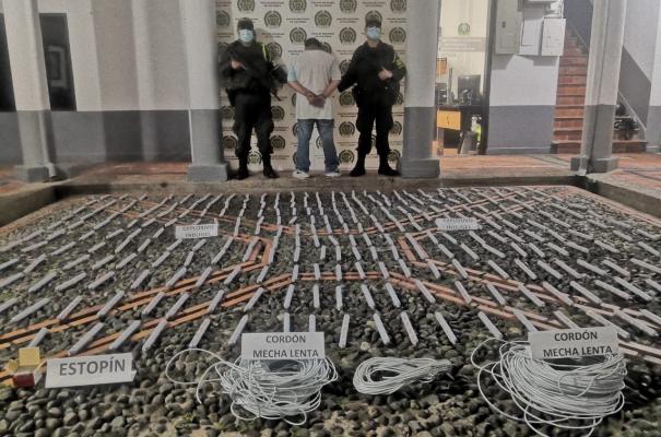 fue capturado un hombre de 25 años