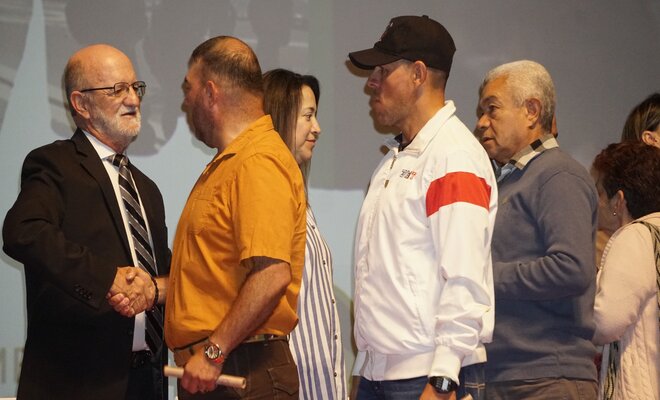 Gobernación de Caldas rinde homenaje a los veteranos en su día