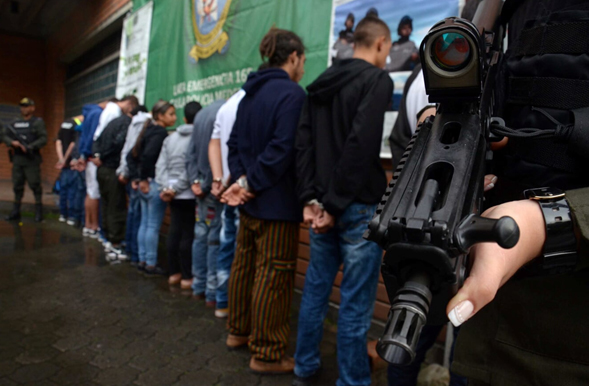 Capturados 12 integrantes del grupo delincuencial “peñitas” de Medellín  