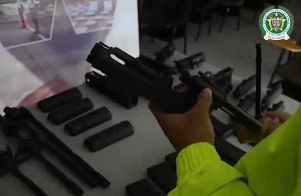 Desarticulada red transnacional de tráfico de armas 