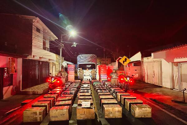 4 toneladas de marihuana incautadas 