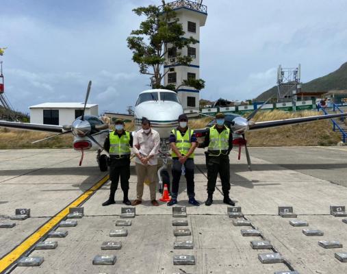 Logramos un contundente golpe al narcotráfico en el Departamento Archipiélago