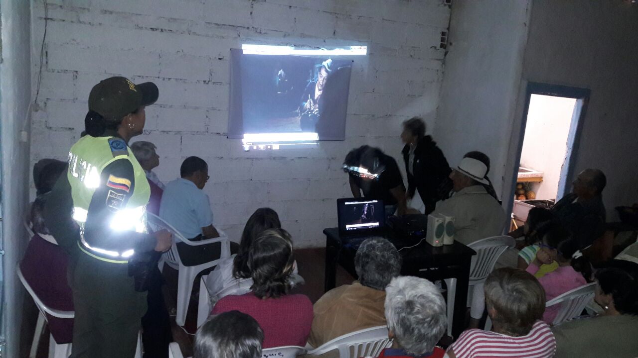 tarde de cine con nuestros abuelos