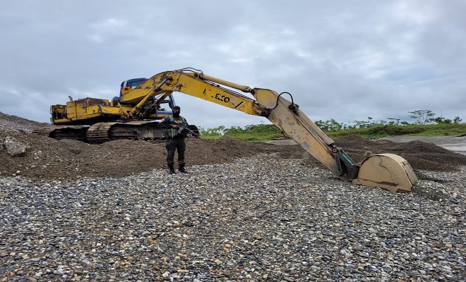 Ejército y Policía propinan contundente golpe a minería ilegal