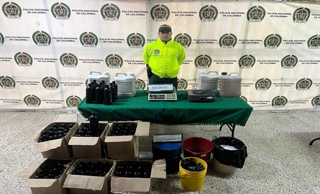 54 kilos de cocaína incautados en Barbosa