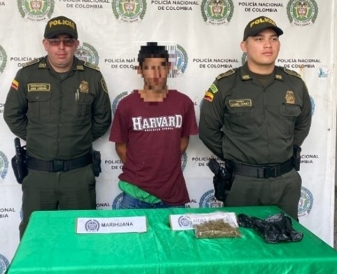 Capturado un joven de 22 años por porte de estupefacientes 