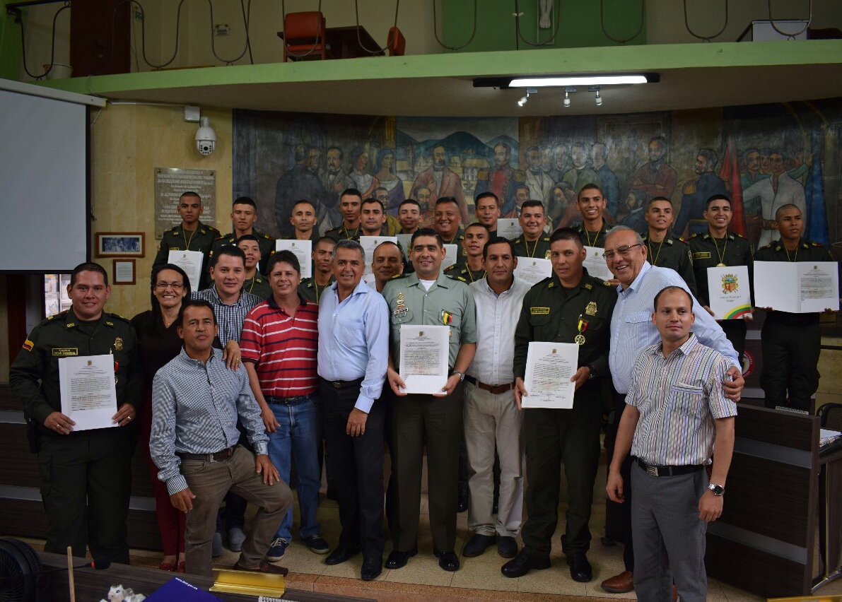 Concejo Municipal de Ibagué exalta la labor de la Policía por el Policirco