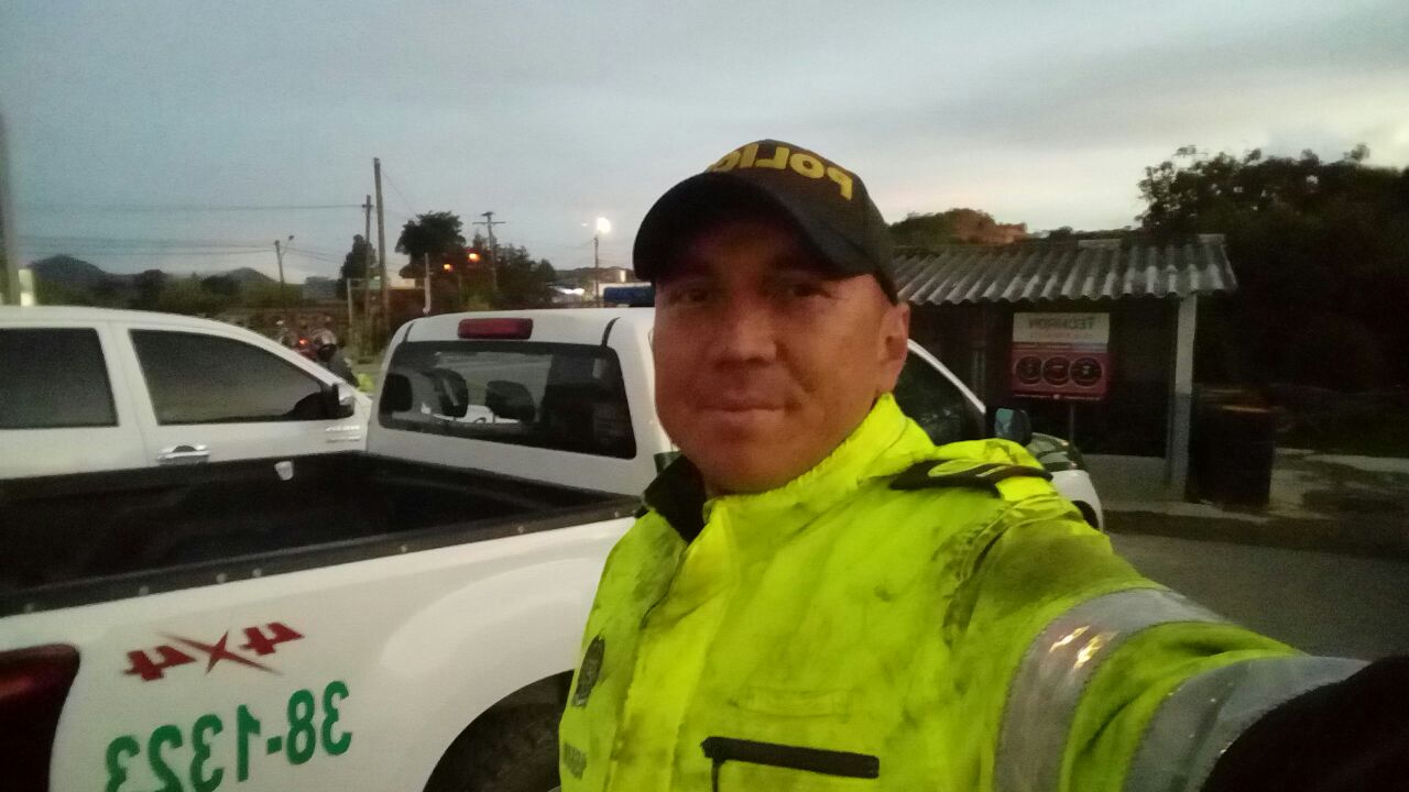 intendente  Willintong Rodríguez Da Silva-policia-rescató-tecnico-chapecoense-tragedia