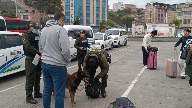 Control con guías caninos