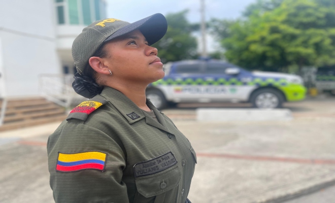 Acto de coraje y determinación refuerza el compromiso de la Policía Nacional