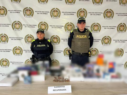 Adolescente que había hurtado elementos tecnológicos fue aprehendido y el material recuperado