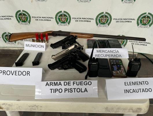 Algunos de los elementos hurtados fueron recuperados, los operativos se mantienen en la zona