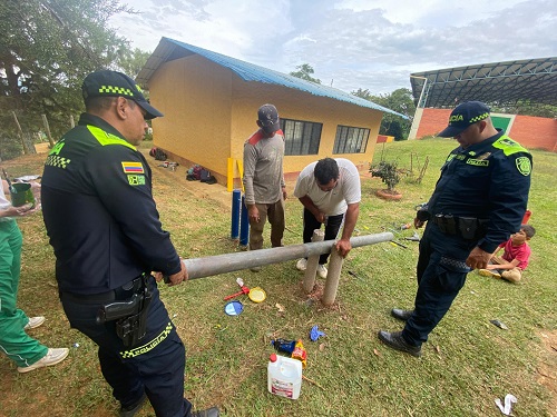 Arreglo de los juegos para los niños